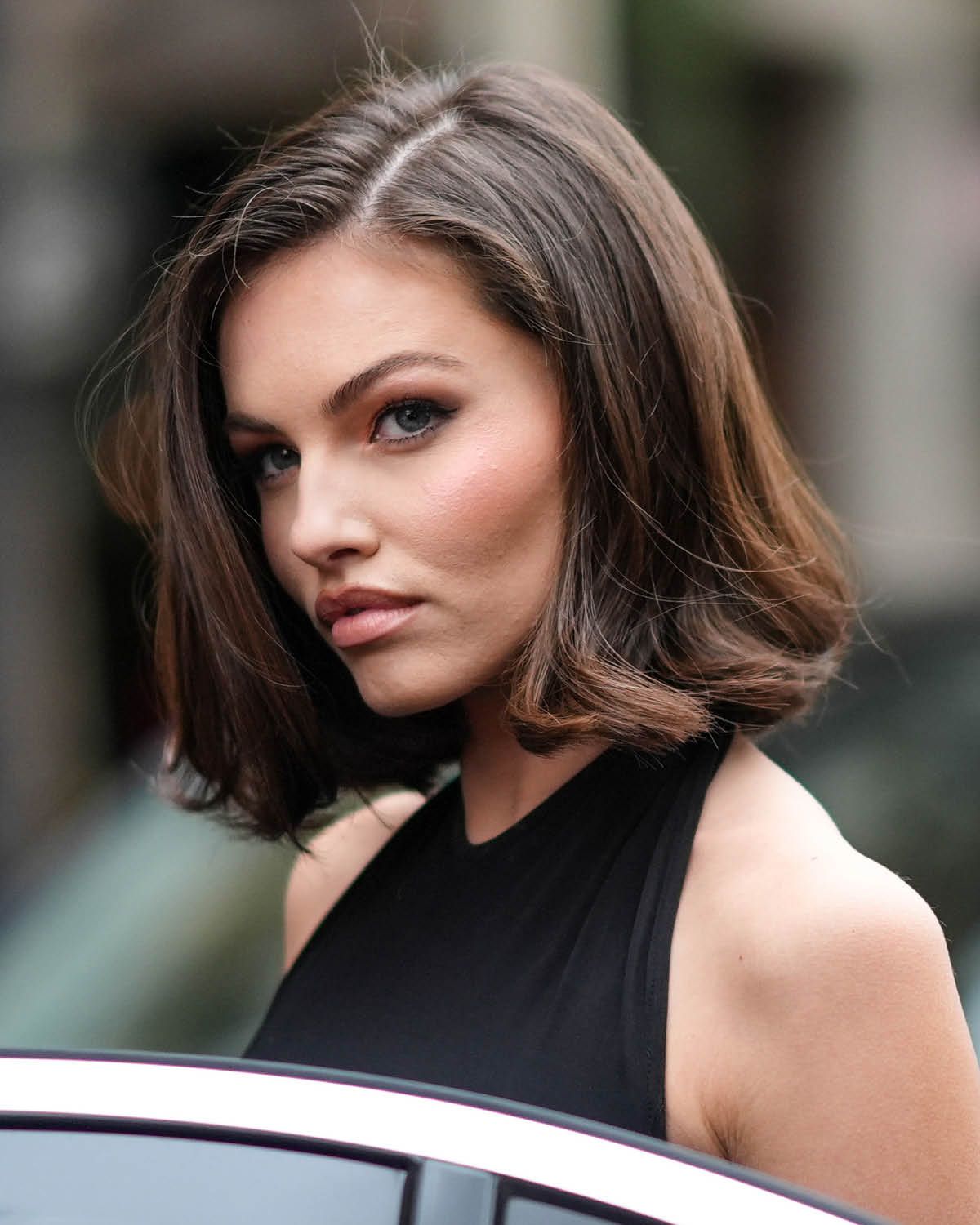 Angled Bob Collarbone Length Angled Bob Collarbone Length — Winter Haircuts for Straight Hair