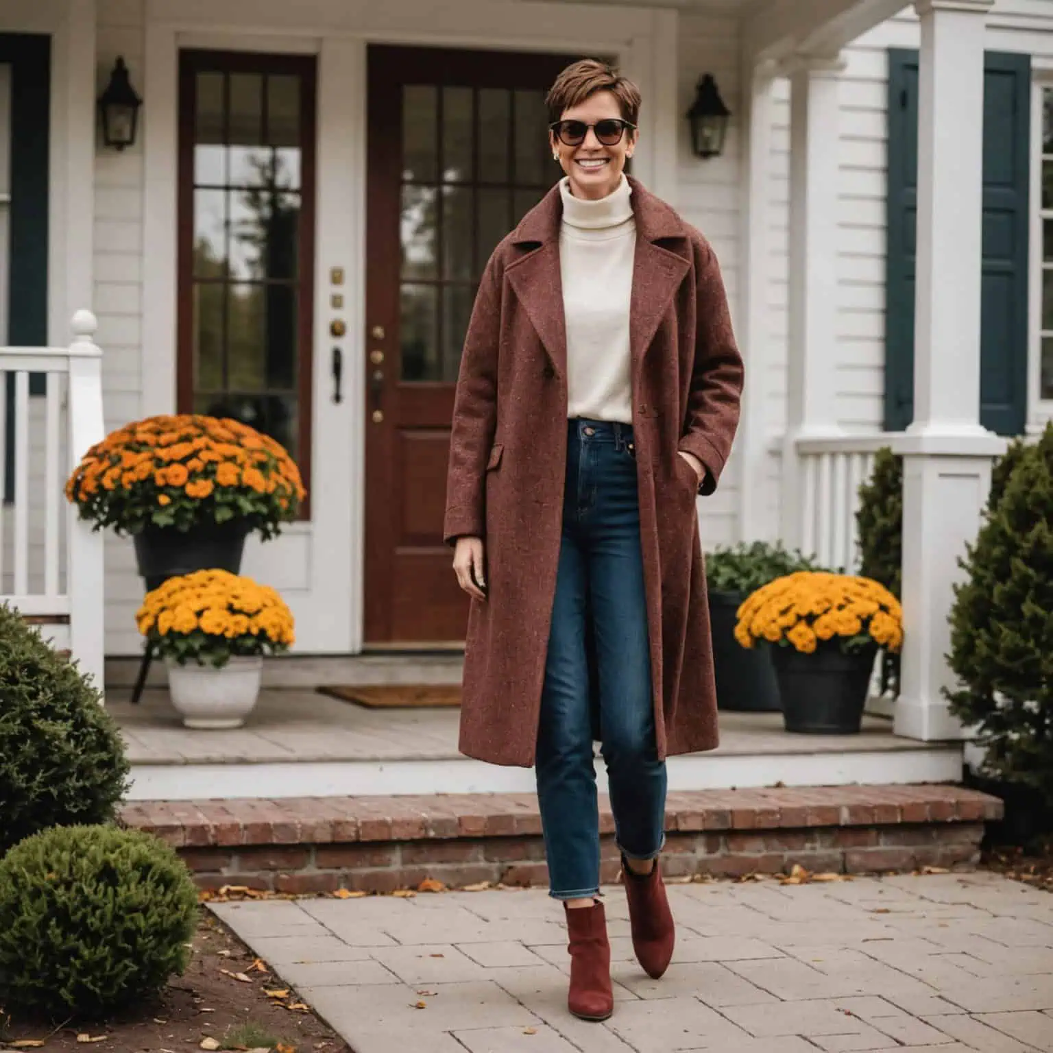 27 Classic Winter Boot Outfit Ideas To Save, For Women Over 50 - Petite Dressing