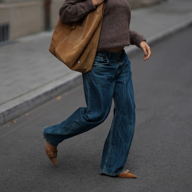 Cozy Brown Knit and Wide Leg Jeans Cozy Brown Knit and Wide Leg Jeans — Winter Outfits with Wide Leg Jeans