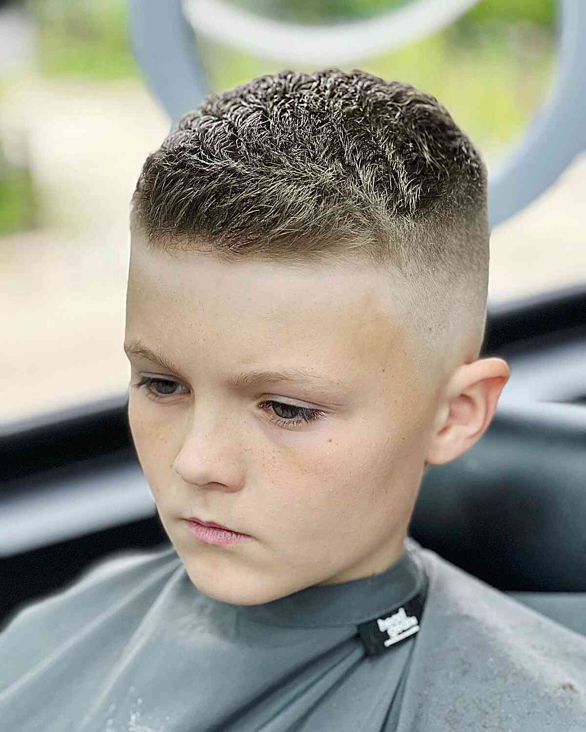 Buzz Cut With High Fade Buzz Cut With High Fade — Winter Haircuts for Boys