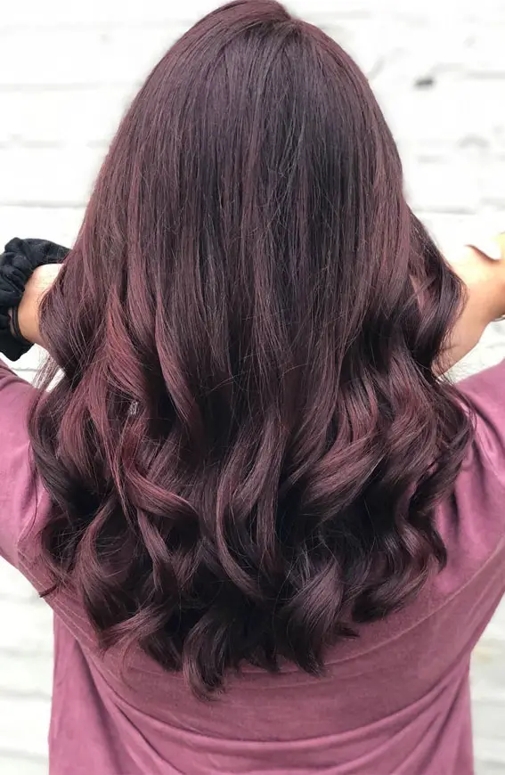 Cherry Red With Dark Roots Ombre Cherry Red With Dark Roots Ombre — Cherry Cola Hair Color