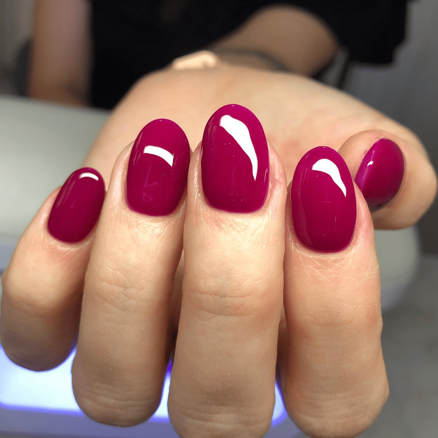 High Gloss Visual Idea High Gloss Visual Idea — Short Winter Acrylic Nails