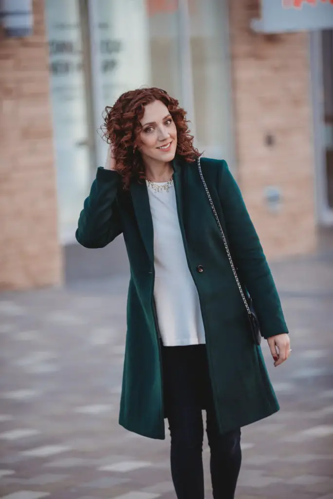 Vibrant Red Shoulder Length Curls Vibrant Red Shoulder Length Curls — Winter Date Night Hairstyles