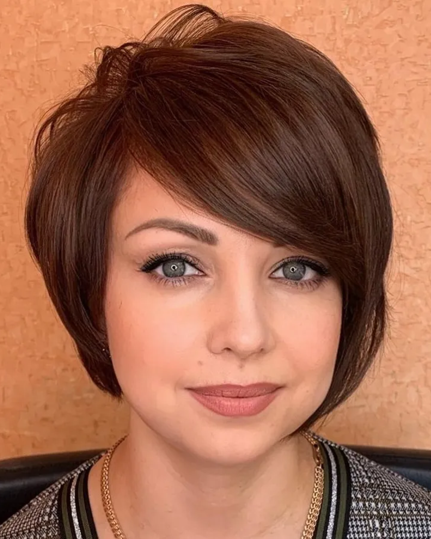 Asymmetrical Angled Bob — Low Maintenance Winter Haircuts