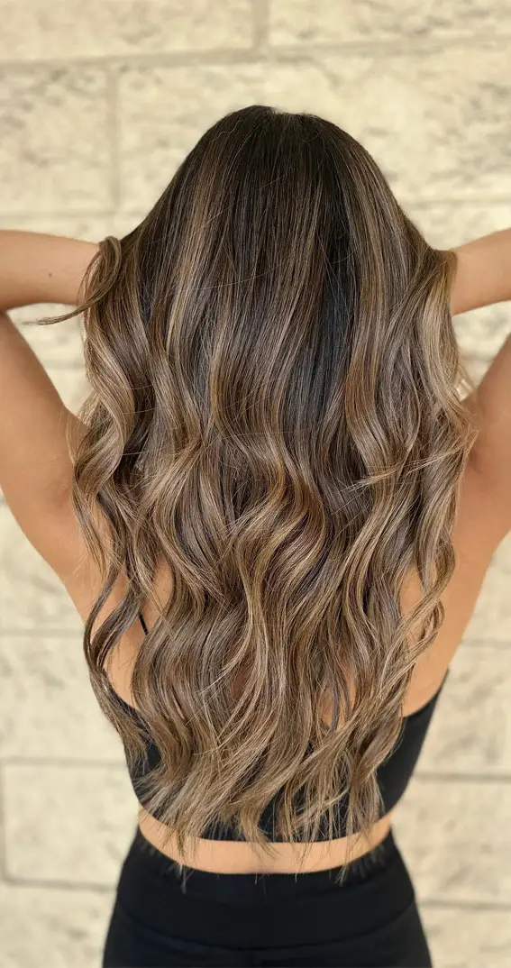 Dark Brown With Ash Blonde Highlights Dark Brown With Ash Blonde Highlights — Fall to Winter Hair Colors