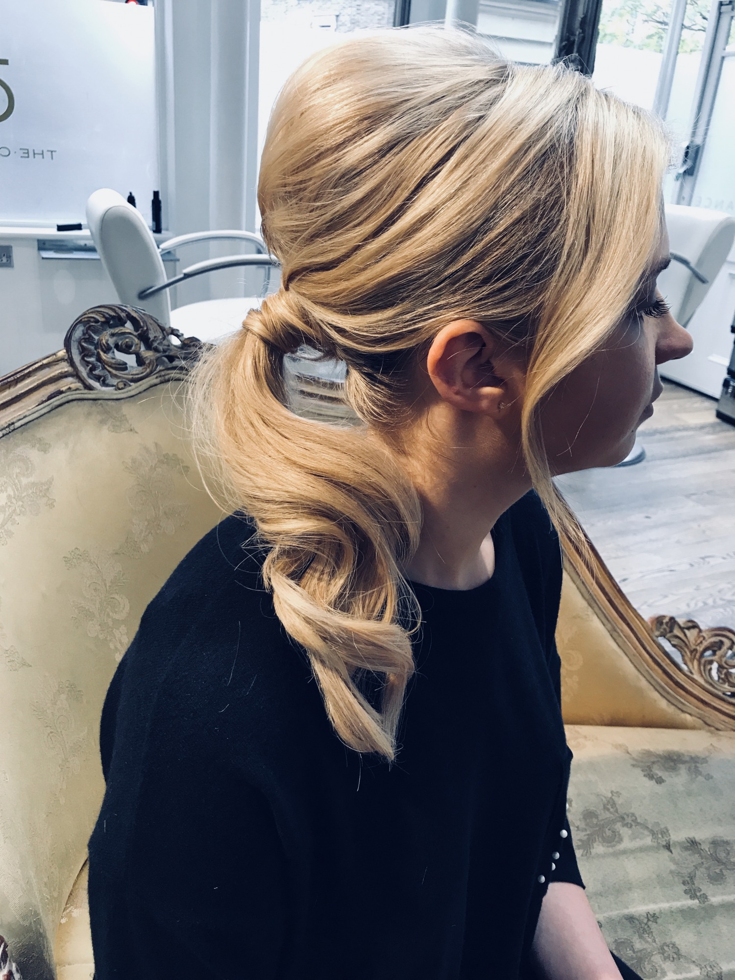 Collarbone Ash Blonde Ponytail Collarbone Ash Blonde Ponytail — Winter Ponytail Hairstyles