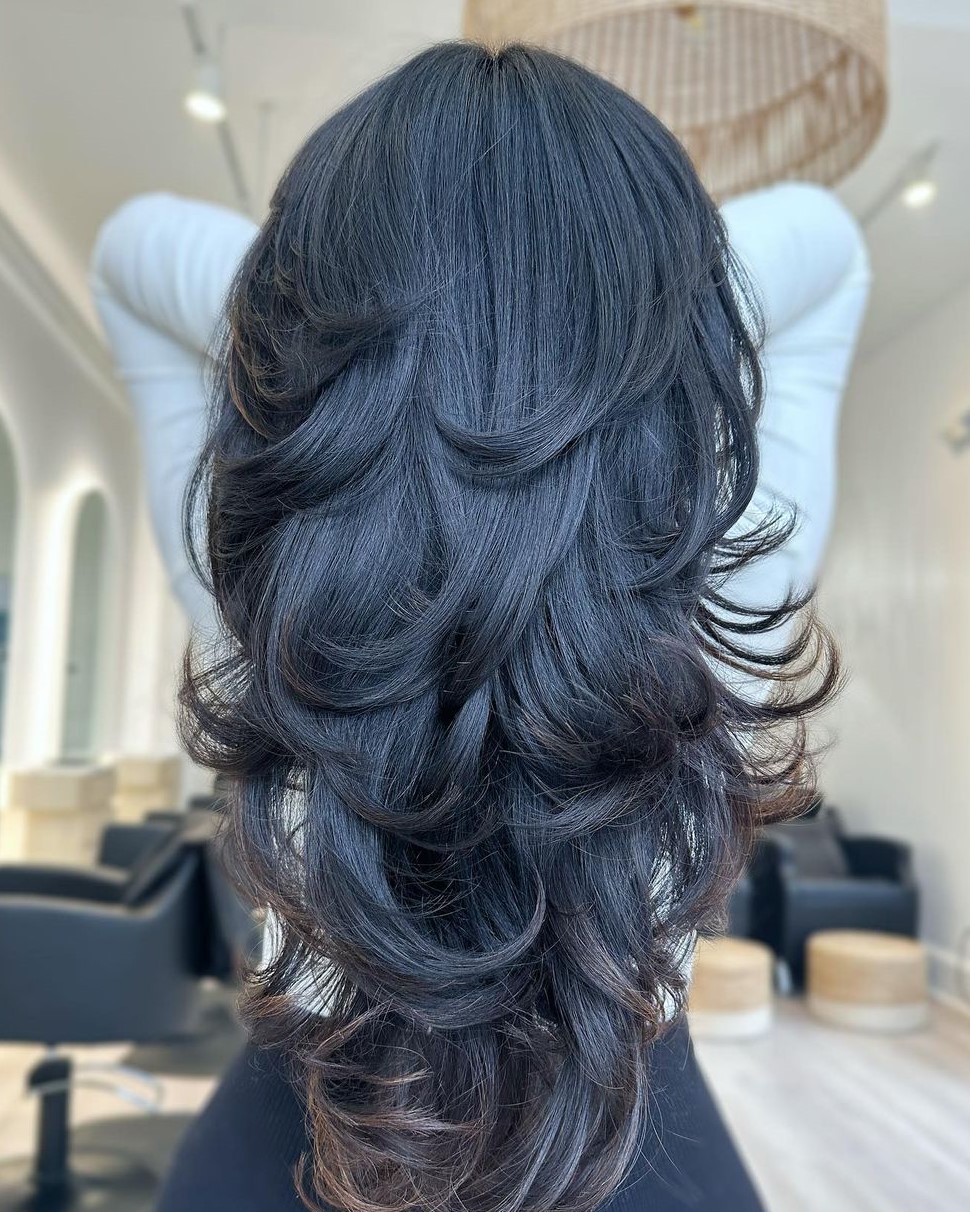Dark Brown With Subtle Highlights Visual Idea Dark Brown With Subtle Highlights Visual Idea — Long Winter Haircuts