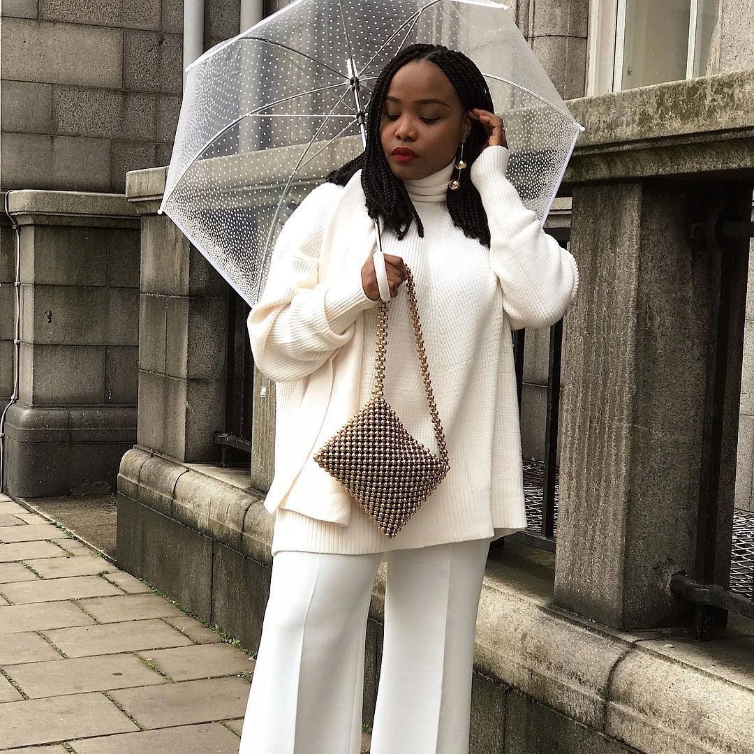 Chic Monochrome White for a Winter Birthday Party — Winter Birthday Outfits