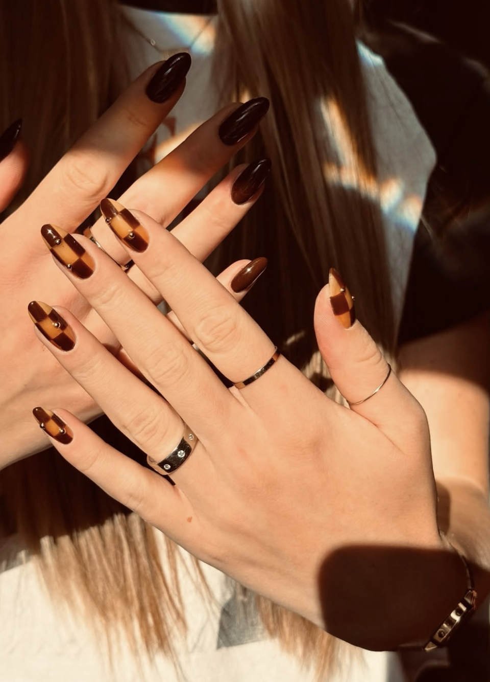 Neutral Visual Idea Neutral Visual Idea — Chocolate Brown Nails