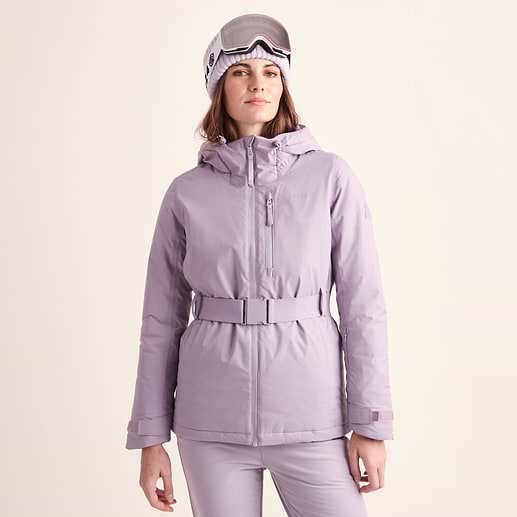 Lilac Ski Suit with Belted Waist Lilac Ski Suit with Belted Waist — Ski Outfits