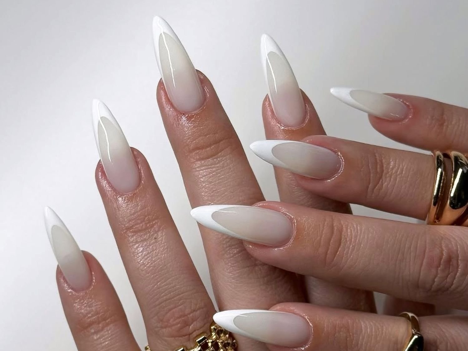 Opaque Milky White Visual Idea — Milky White Nails