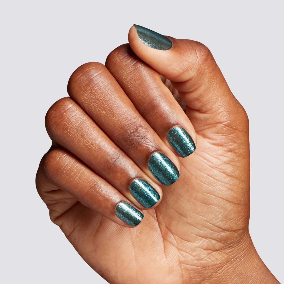 Green Nude Ombre Gold Foil Almond Nails Green Nude Ombre Gold Foil Almond Nails — Winter Green Nails