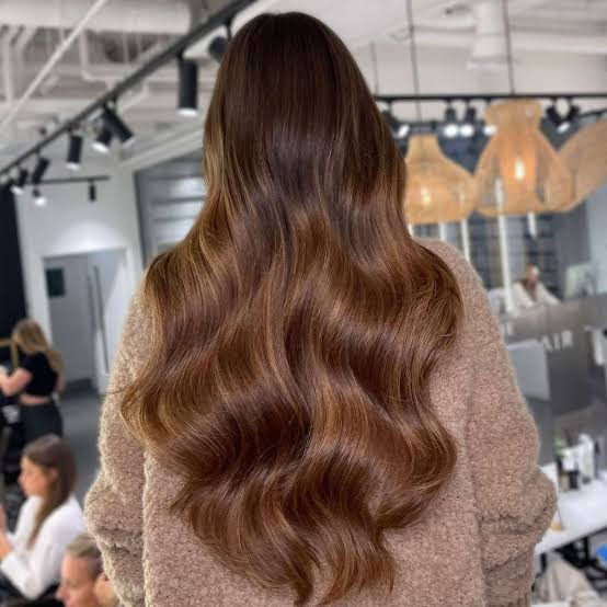Mid-Back Layers With Subtle Cinnamon — Cinnamon Brown Hair