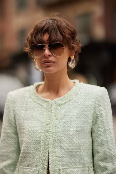 Layered Bob With Wispy Fringe — Low Maintenance Winter Haircuts