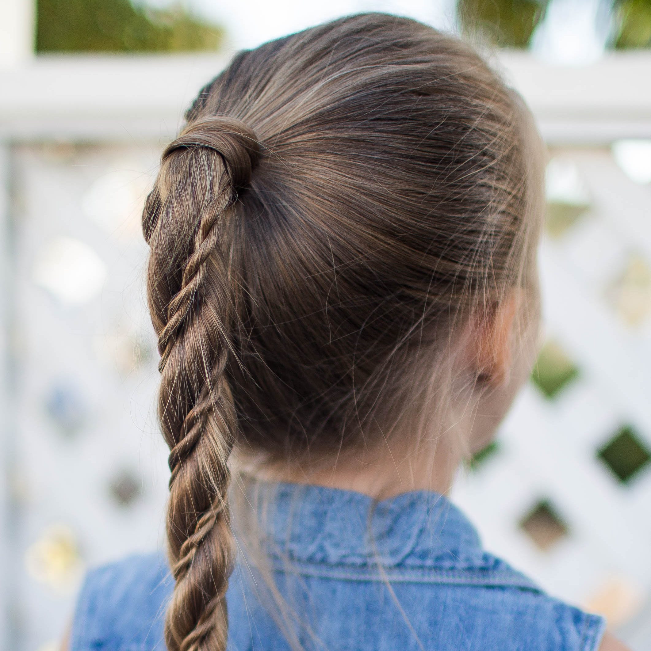 Detailed Twisted Braid — Winter Hairstyles for Kids