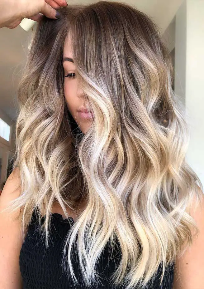 Dirty Blonde With Highlights and Root Shadow Dirty Blonde With Highlights and Root Shadow — Low Maintenance Winter Hair Colors