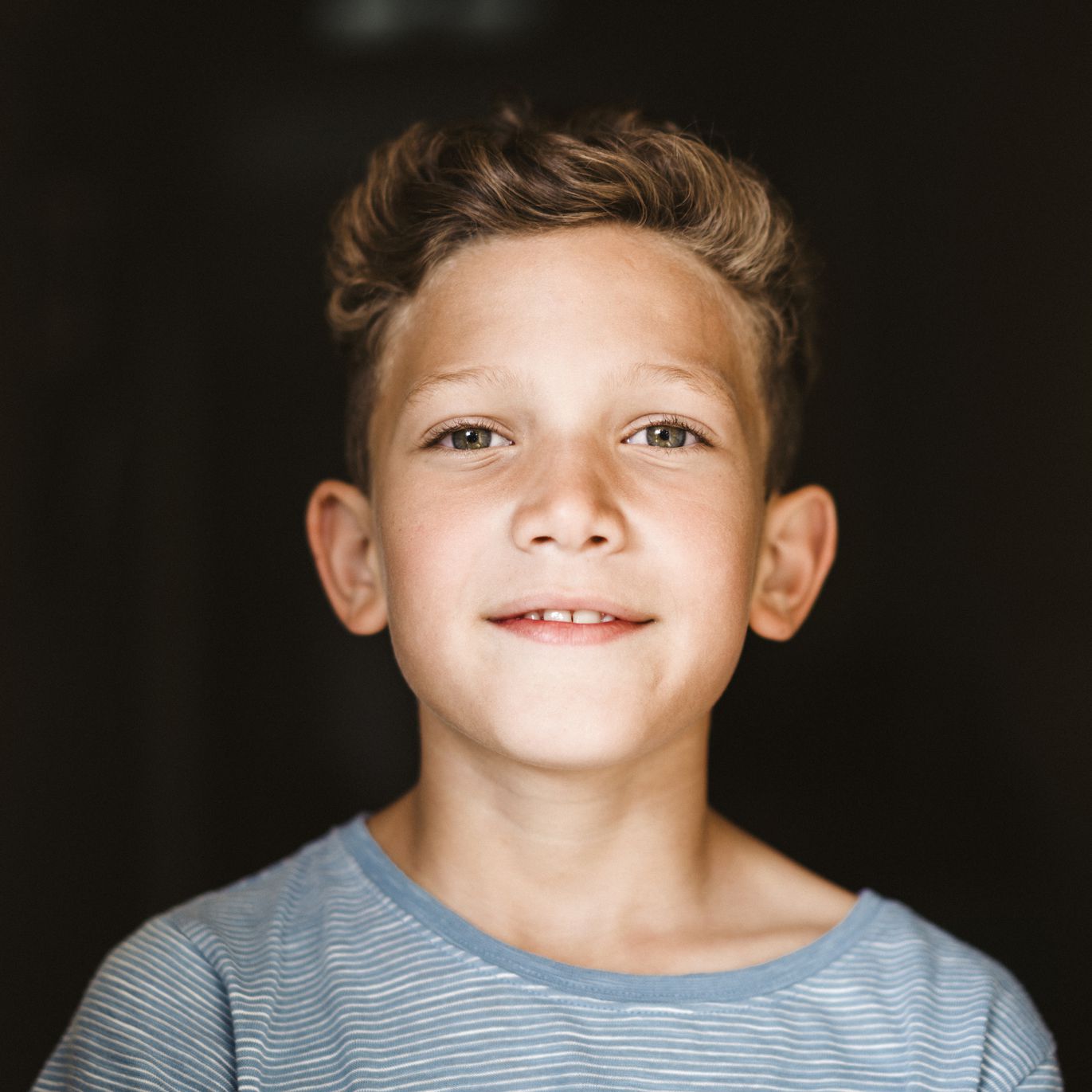 Collarbone Layers With Middle Part Collarbone Layers With Middle Part — Winter Haircuts for Boys