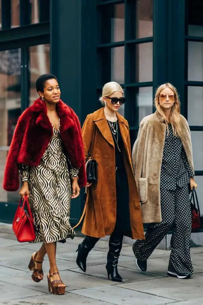 Maxi Dress and Faux Fur Vest for Bohemian Layering Maxi Dress and Faux Fur Vest for Bohemian Layering — Boho Winter Outfits