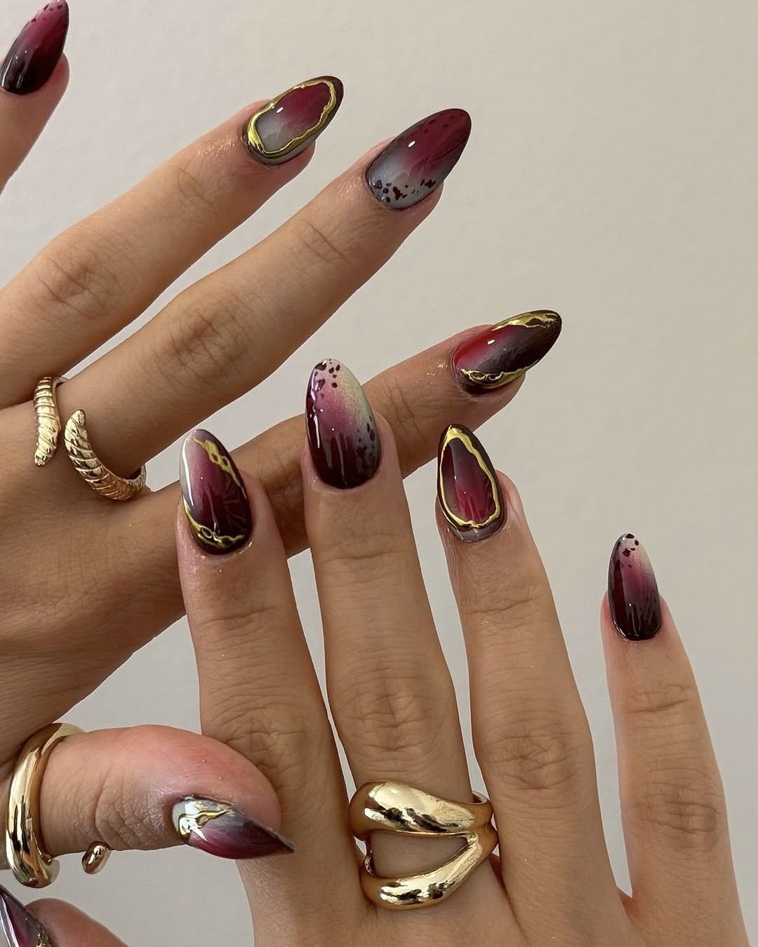 Party Festive Visual Idea Party Festive Visual Idea — Ombre Nail Designs