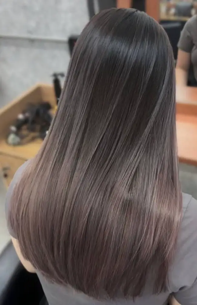 Layers Deep Ash Brown With Subtle Balayage Layers Deep Ash Brown With Subtle Balayage — Ash Brown Hair