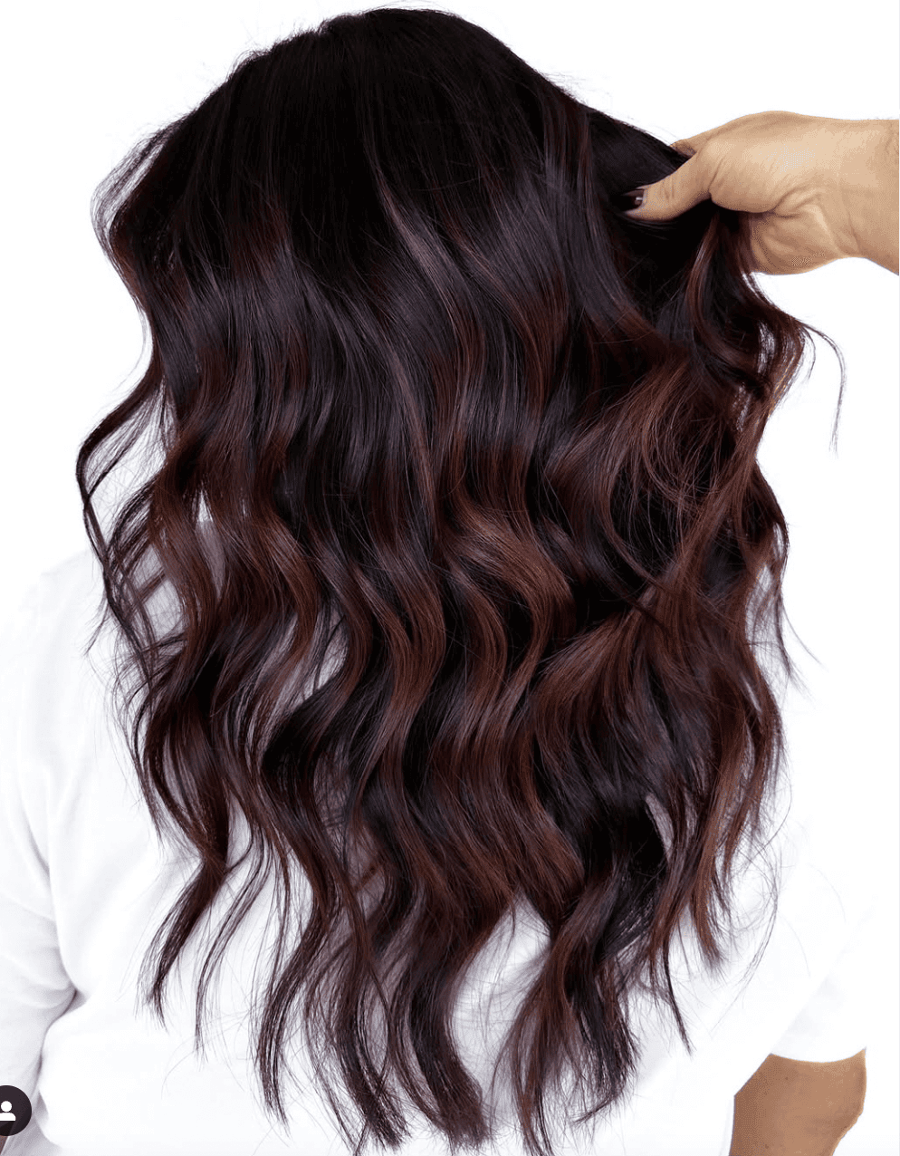 Deep Espresso Brown With Auburn Undertones Deep Espresso Brown With Auburn Undertones — Fall to Winter Hair Colors