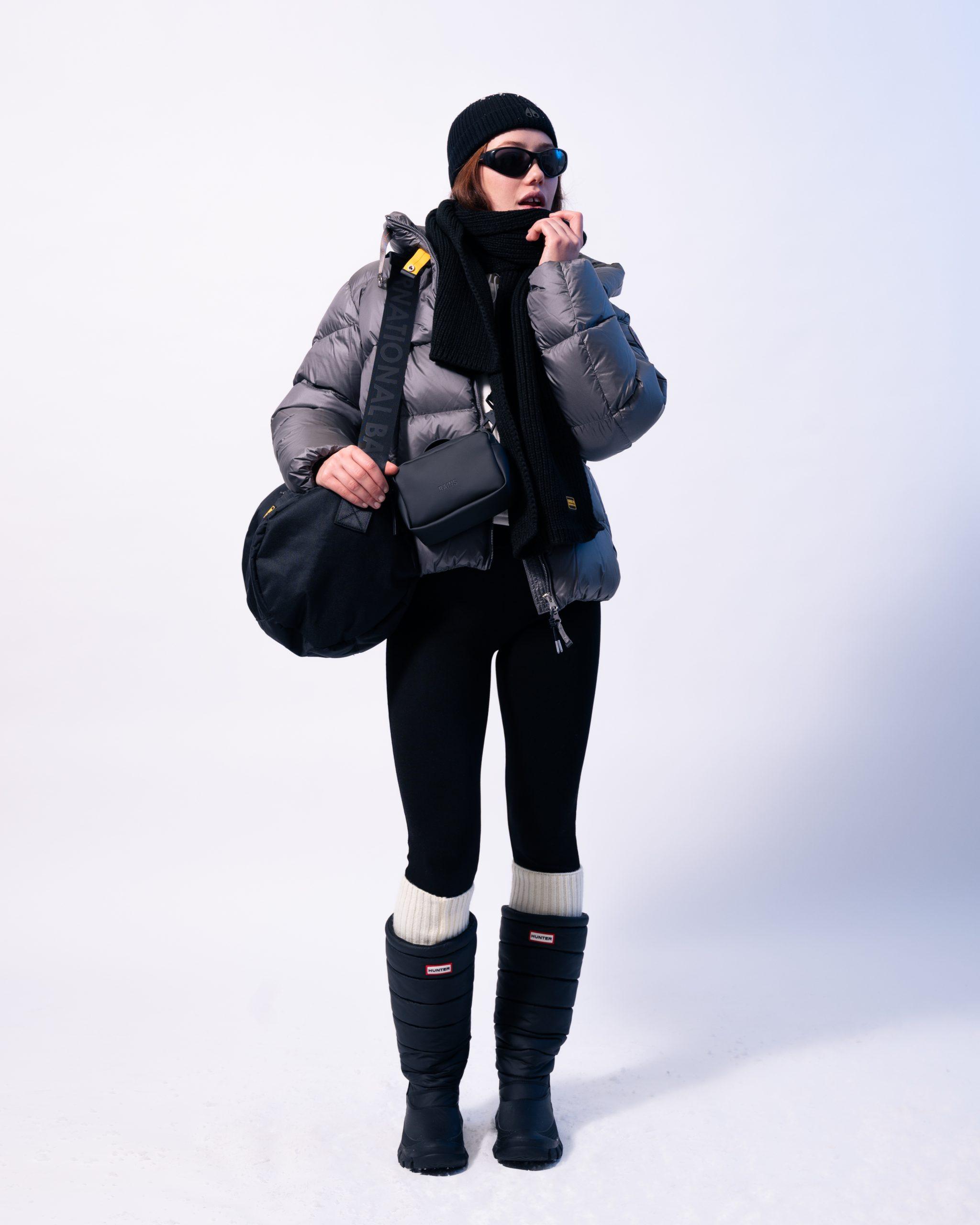 Tall Puffer Boots and Puffer Jacket for a Cozy Snow Day — Snow Day Outfits