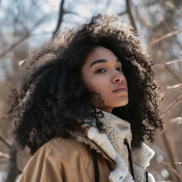 Mid-Back Natural Curls With Highlights Mid-Back Natural Curls With Highlights — Winter Haircuts for Curly Hair