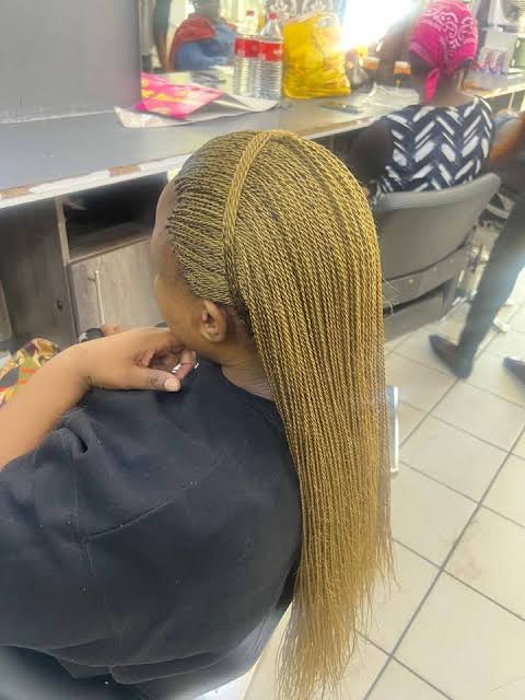 Long Blonde Twisted Braids — Winter Twist Hairstyles