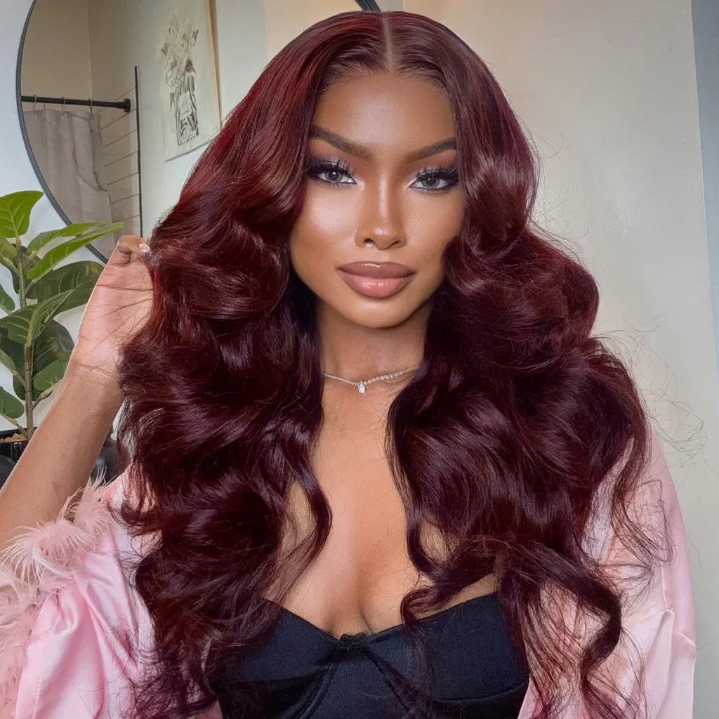 Deep Burgundy Visual Idea Deep Burgundy Visual Idea — Burgundy Hair Color