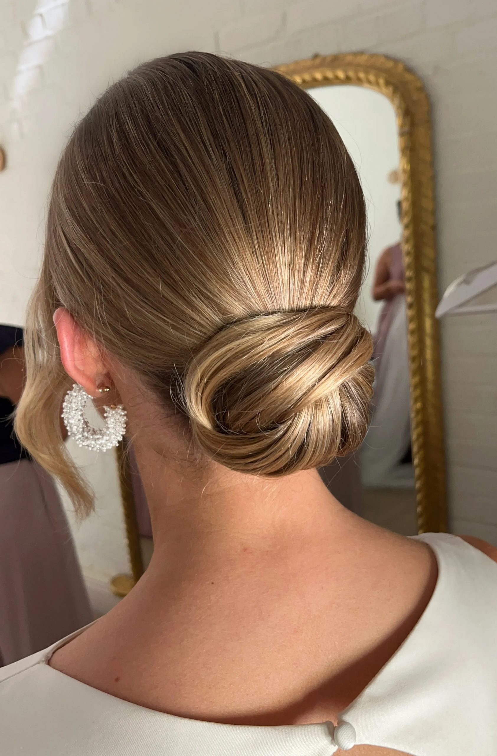 Bob Visual Idea — Winter Wedding Guest Hairstyles