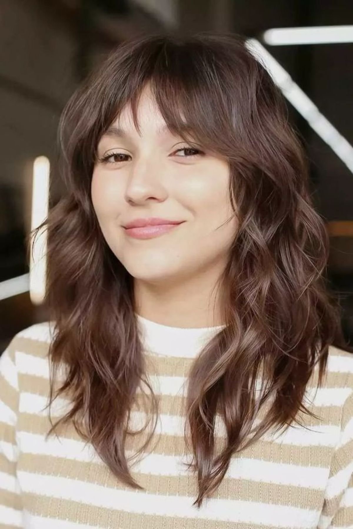 Curtain Bangs Visual Idea Curtain Bangs Visual Idea — Long Winter Haircuts