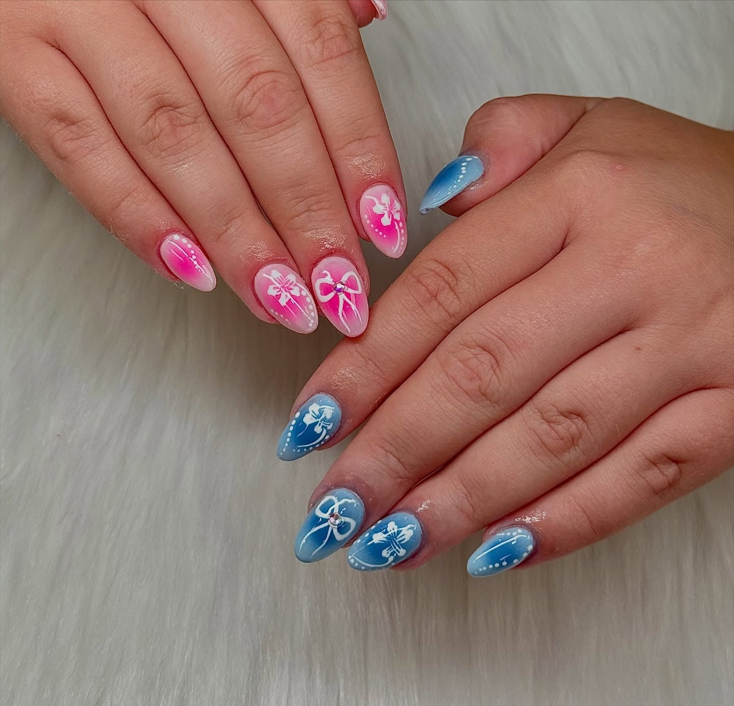 Any Visual Idea Any Visual Idea — Blue Nail Inspo