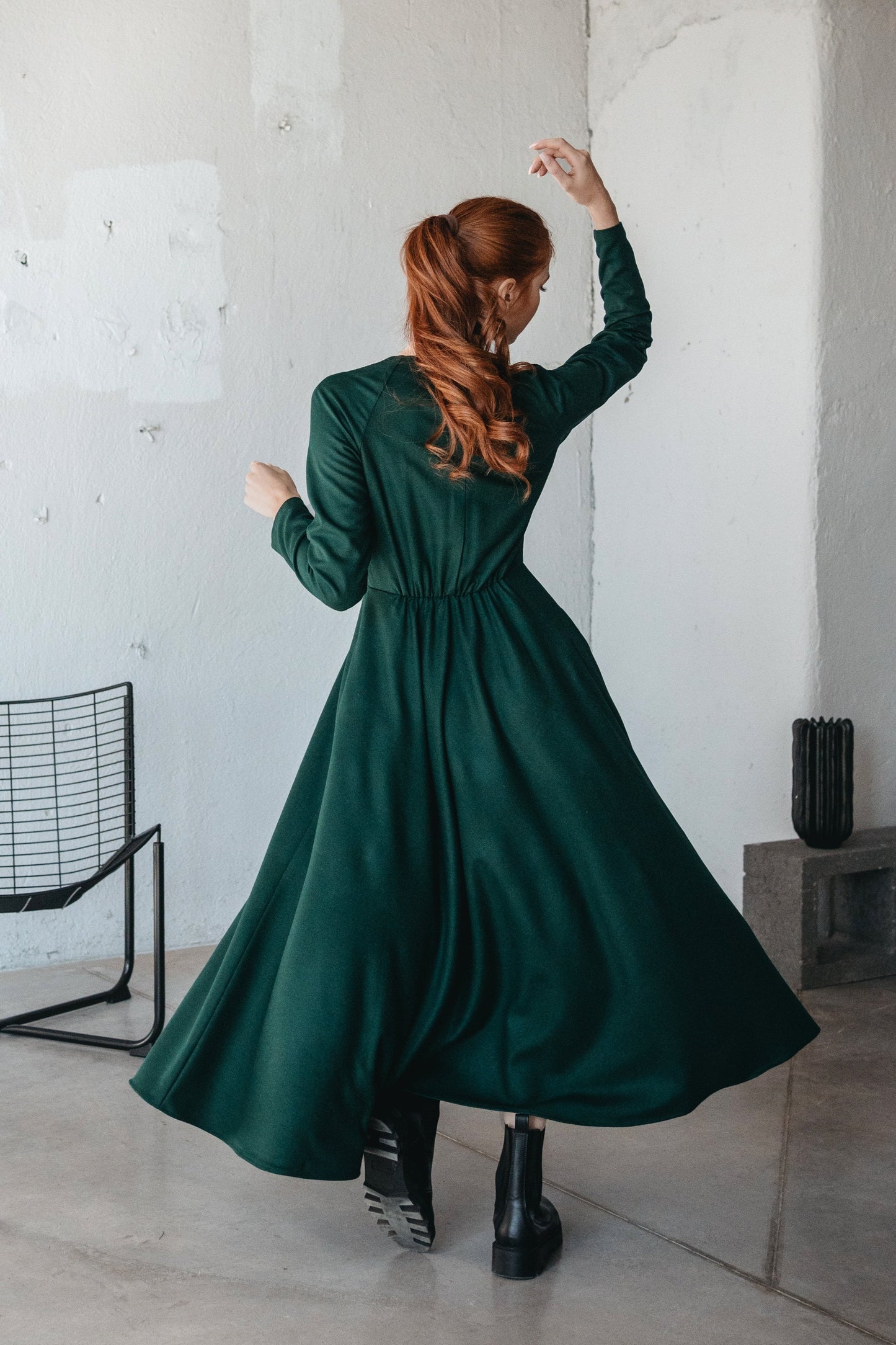 Elegant Wool Dress for a Winter Birthday Dinner — Winter Birthday Outfits