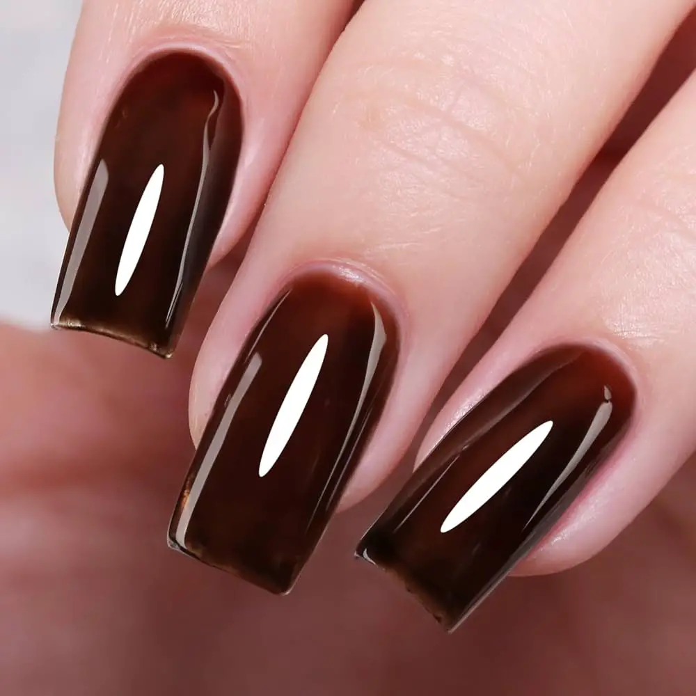 Visual Idea — Dark Winter Nails