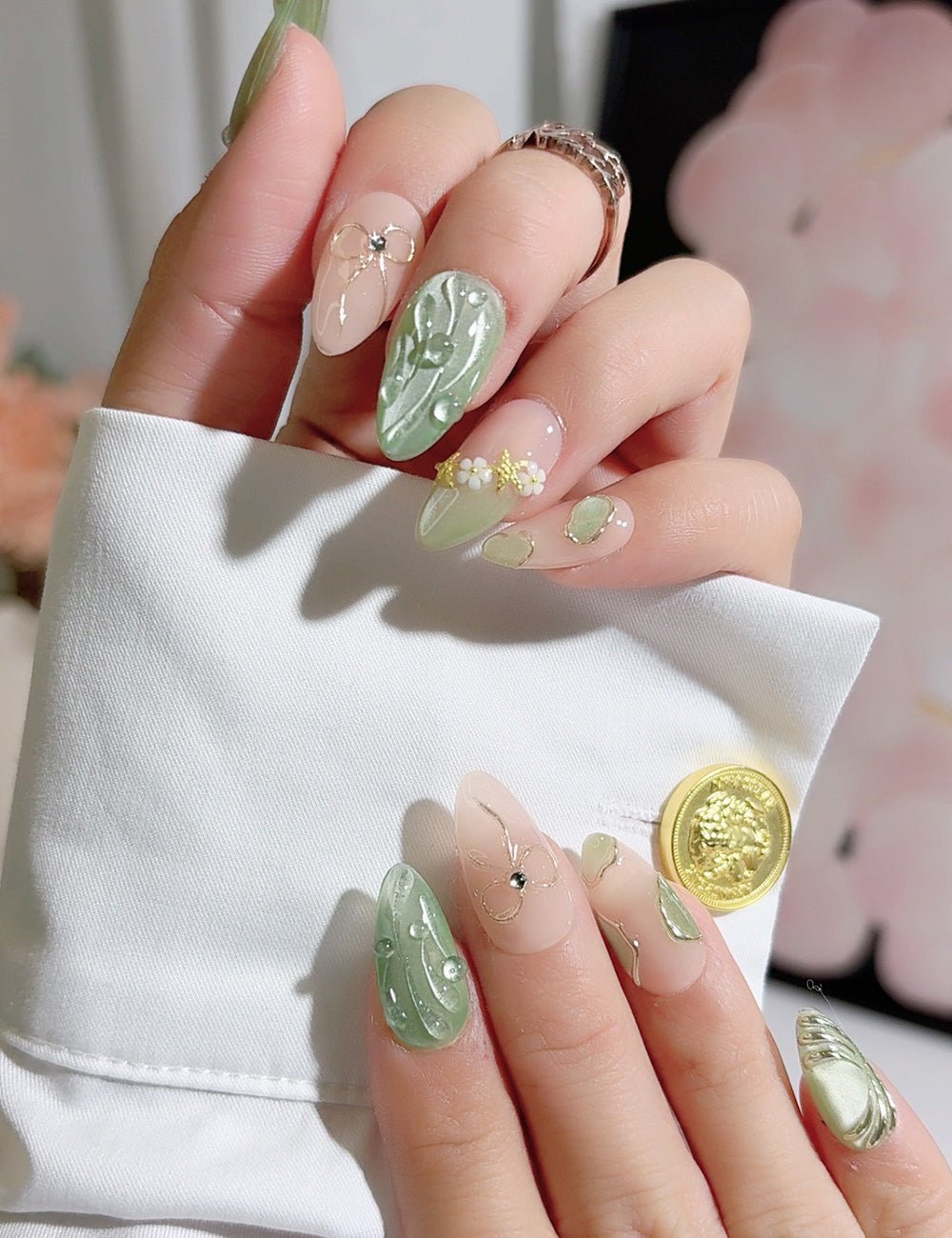 Matte Deep Green Coffin Nails Matte Deep Green Coffin Nails — Green Nail Designs