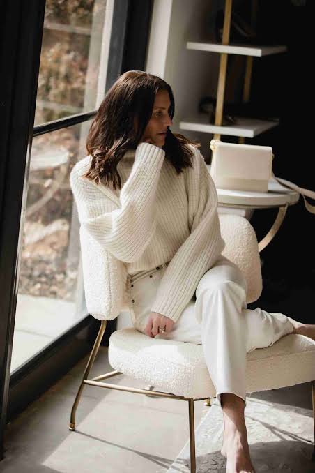 Monochromatic Cream Knit Set for Ultimate Comfort Monochromatic Cream Knit Set for Ultimate Comfort — Comfy Winter Outfits