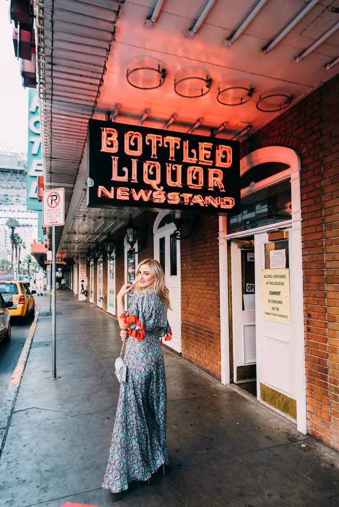 Bohemian Maxi Dress for Evening Vegas Glamour Las Vegas Winter Outfits