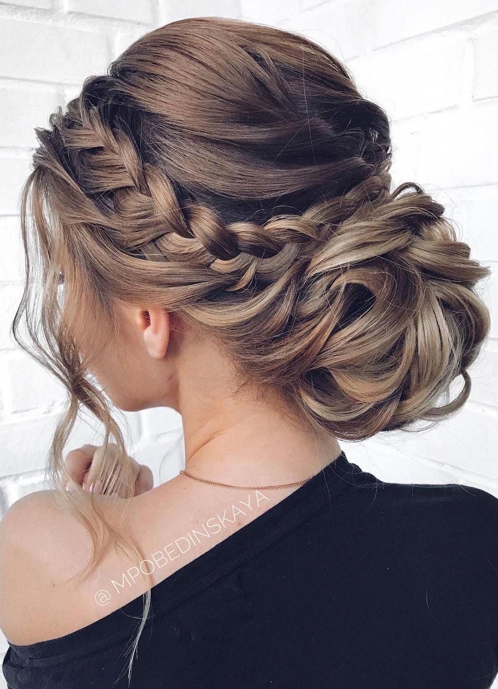 Braids and Curls Updo — Winter Updos