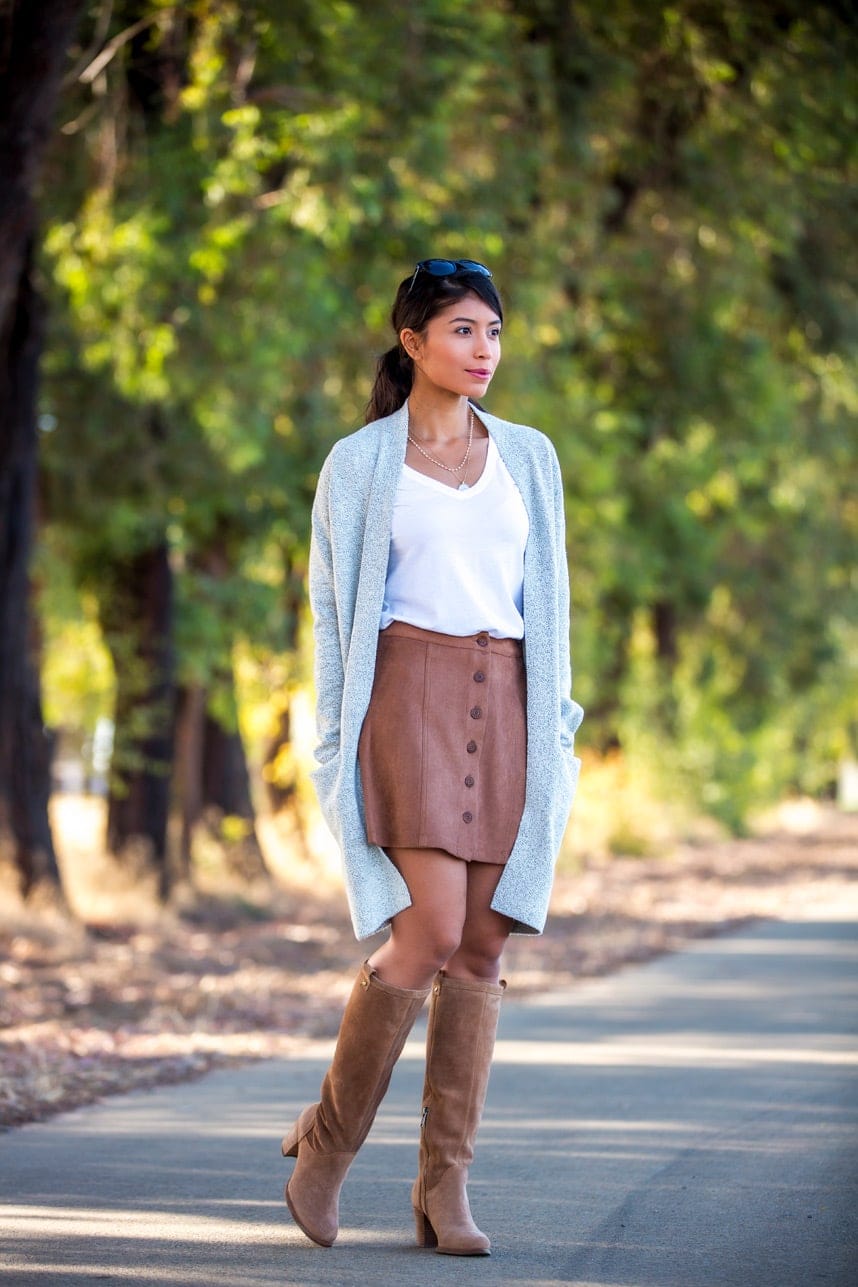 Casual Autumn Outfit Idea Casual Autumn Outfit Idea — Brown Boots Outfits