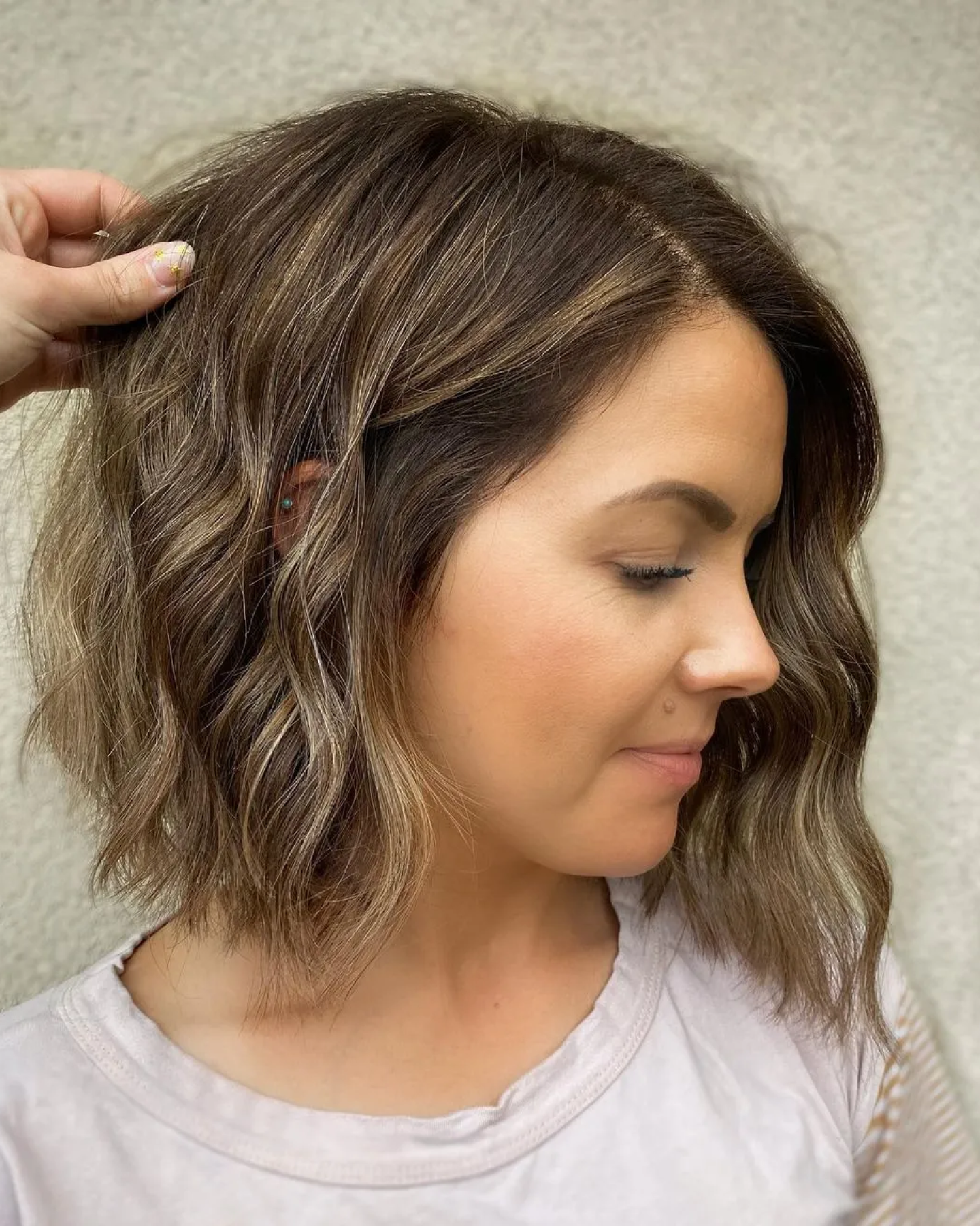 Sleek Angled Bob — Low Maintenance Winter Haircuts