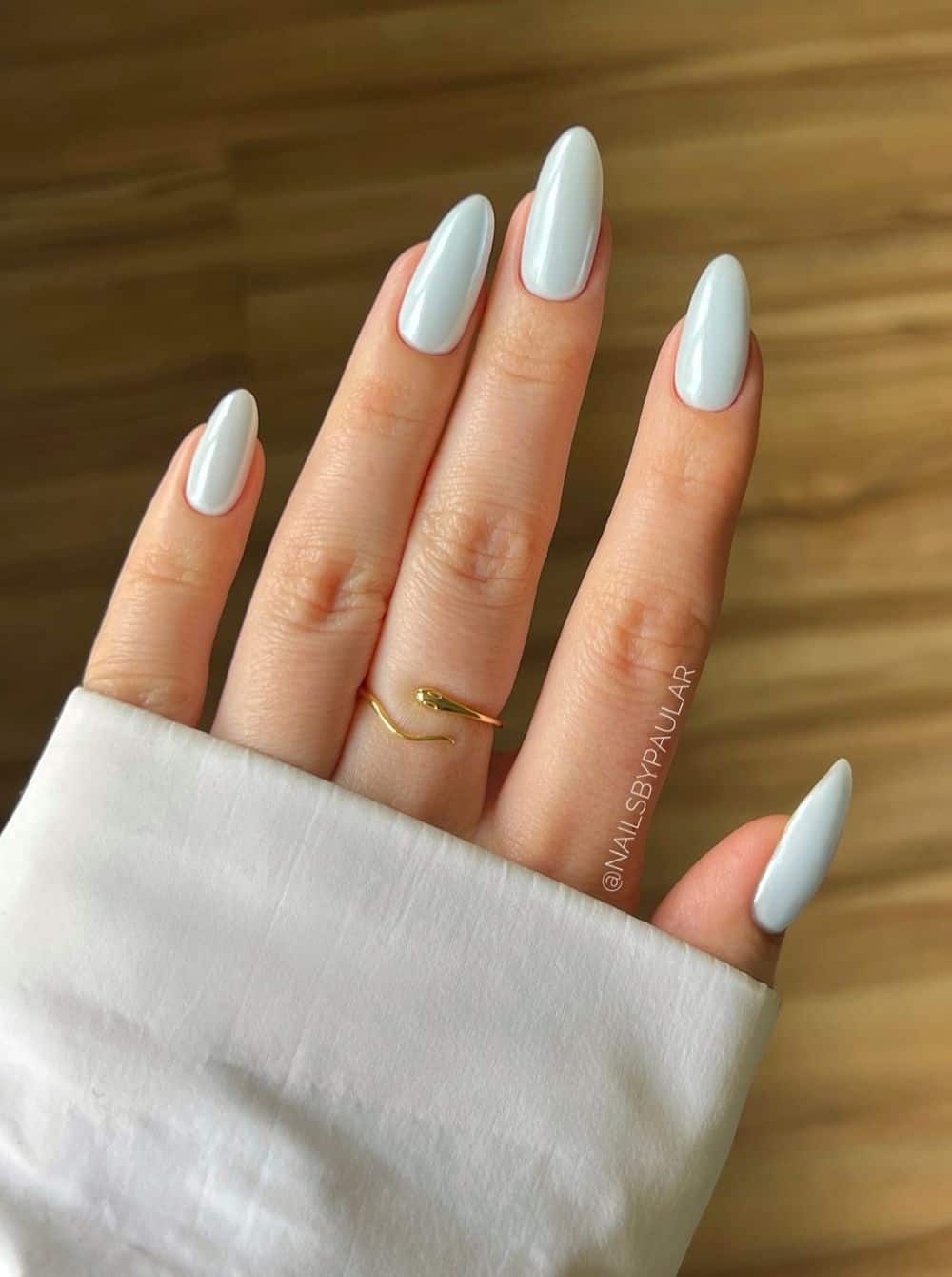 Silver Glitter Line French Silver Glitter Line French — Natural Winter Nails