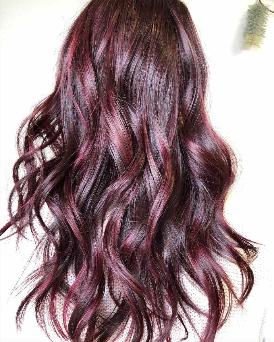 Deep Auburn With Subtle Red Undertones Deep Auburn With Subtle Red Undertones — Winter Auburn Hair Color