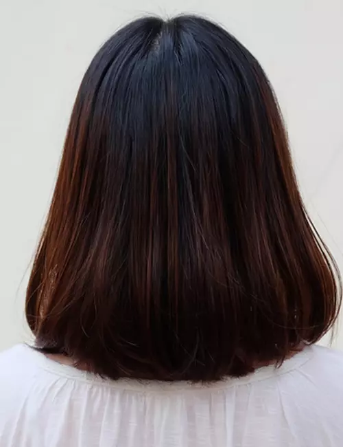 Thick Dark Brown Blunt Cut Thick Dark Brown Blunt Cut — Medium Length Winter Haircuts