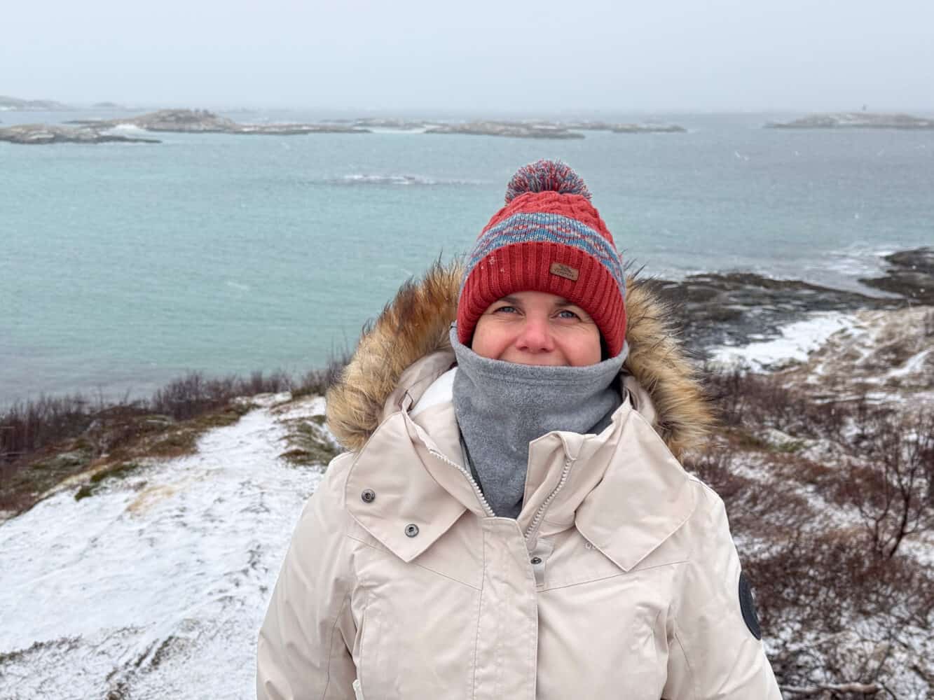Cream Puffer Parka for Extreme Winter Weather — Scandinavian Winter Outfits