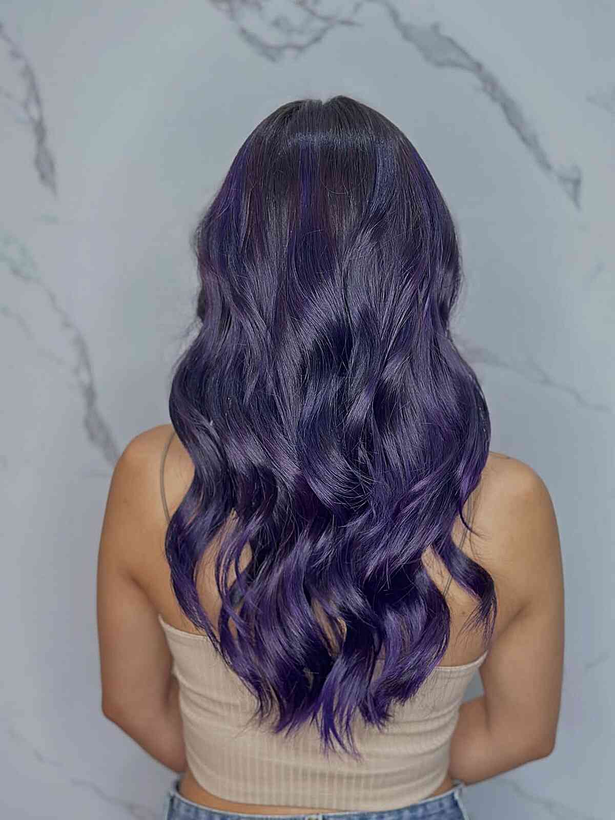 Midnight Plum Visual Idea Midnight Plum Visual Idea — Plum Hair Color