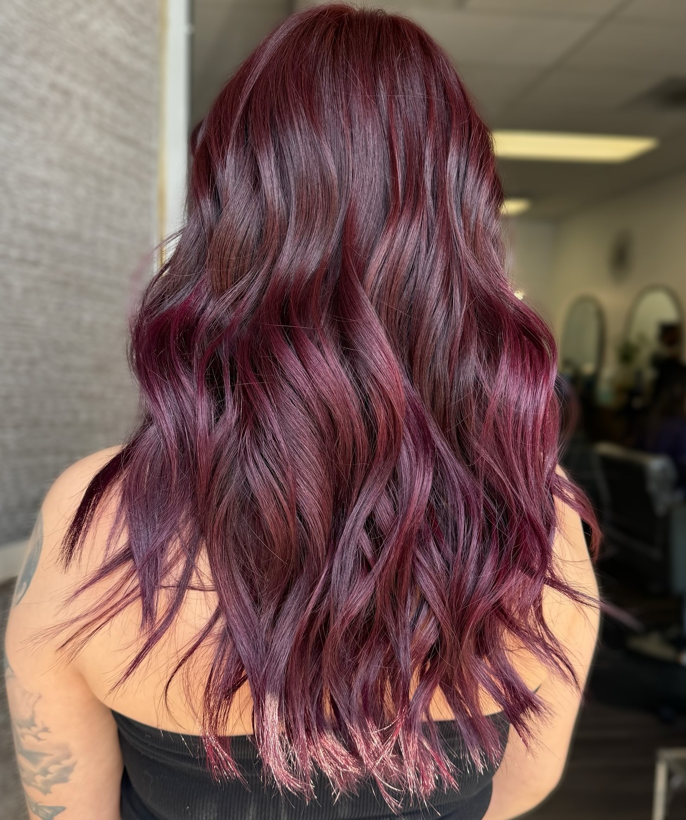 Deep Black Cherry Shade Deep Black Cherry Shade — Cherry Cola Hair Color