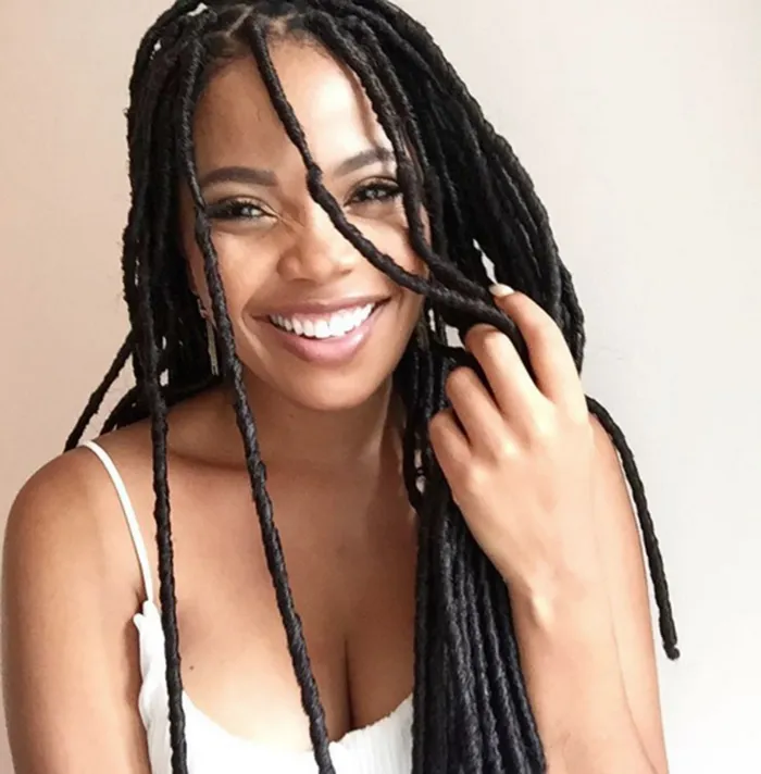 Long Wavy Faux Locs Long Wavy Faux Locs — Winter Loc Styles