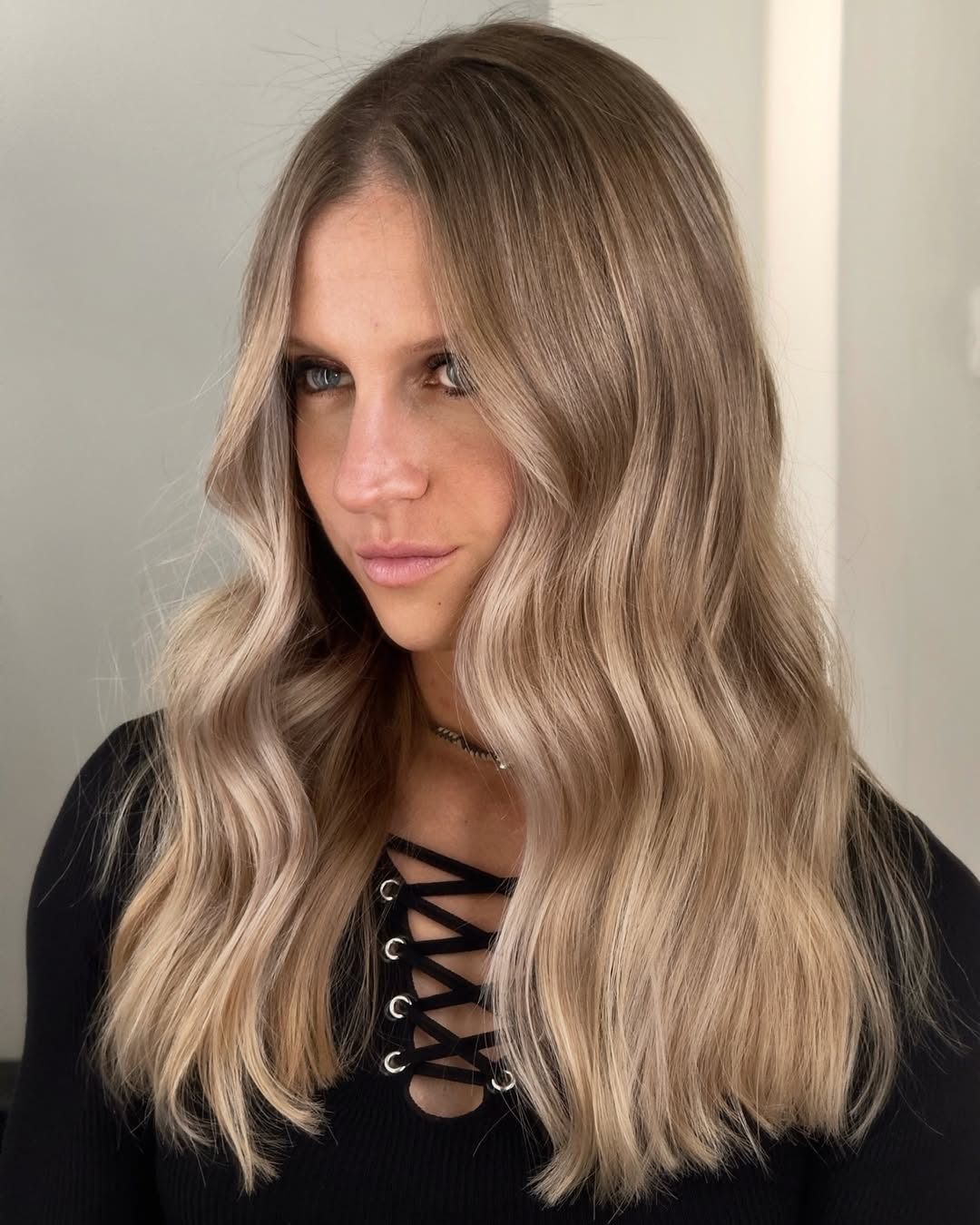 Icy Ash Blonde With Silvery Undertones Icy Ash Blonde With Silvery Undertones — Low Maintenance Winter Hair Colors