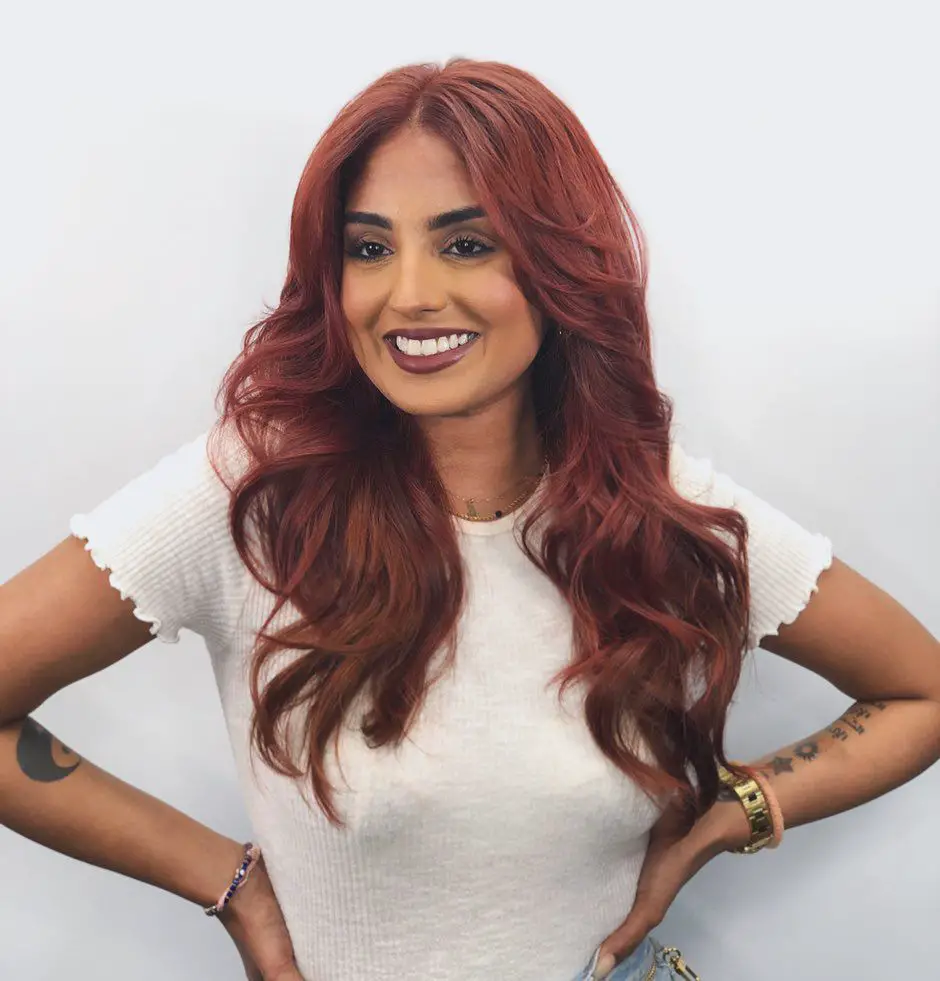 Rich Auburn with Subtle Red Undertones Rich Auburn with Subtle Red Undertones — Winter Red Hair Colors