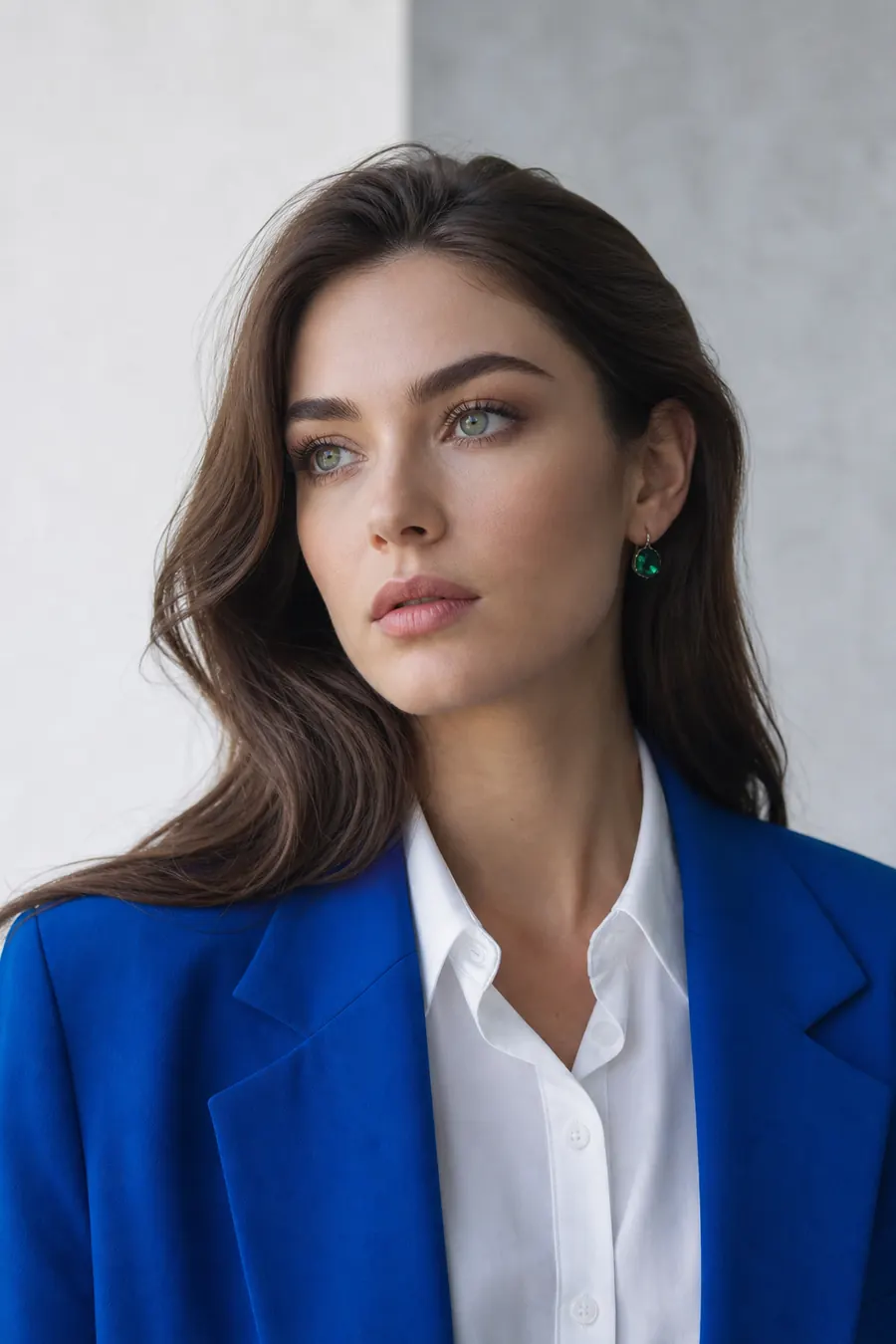 Cool Dark Brown For Green Eyes Cool Dark Brown For Green Eyes — Winter Hair Colors for Green Eyes